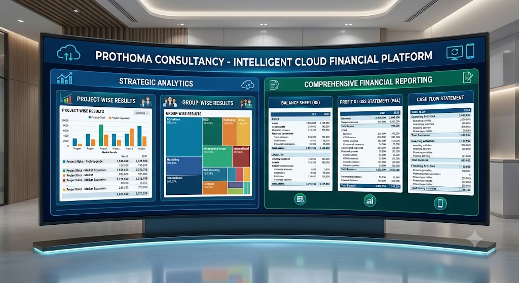 Cloud financial platform display
